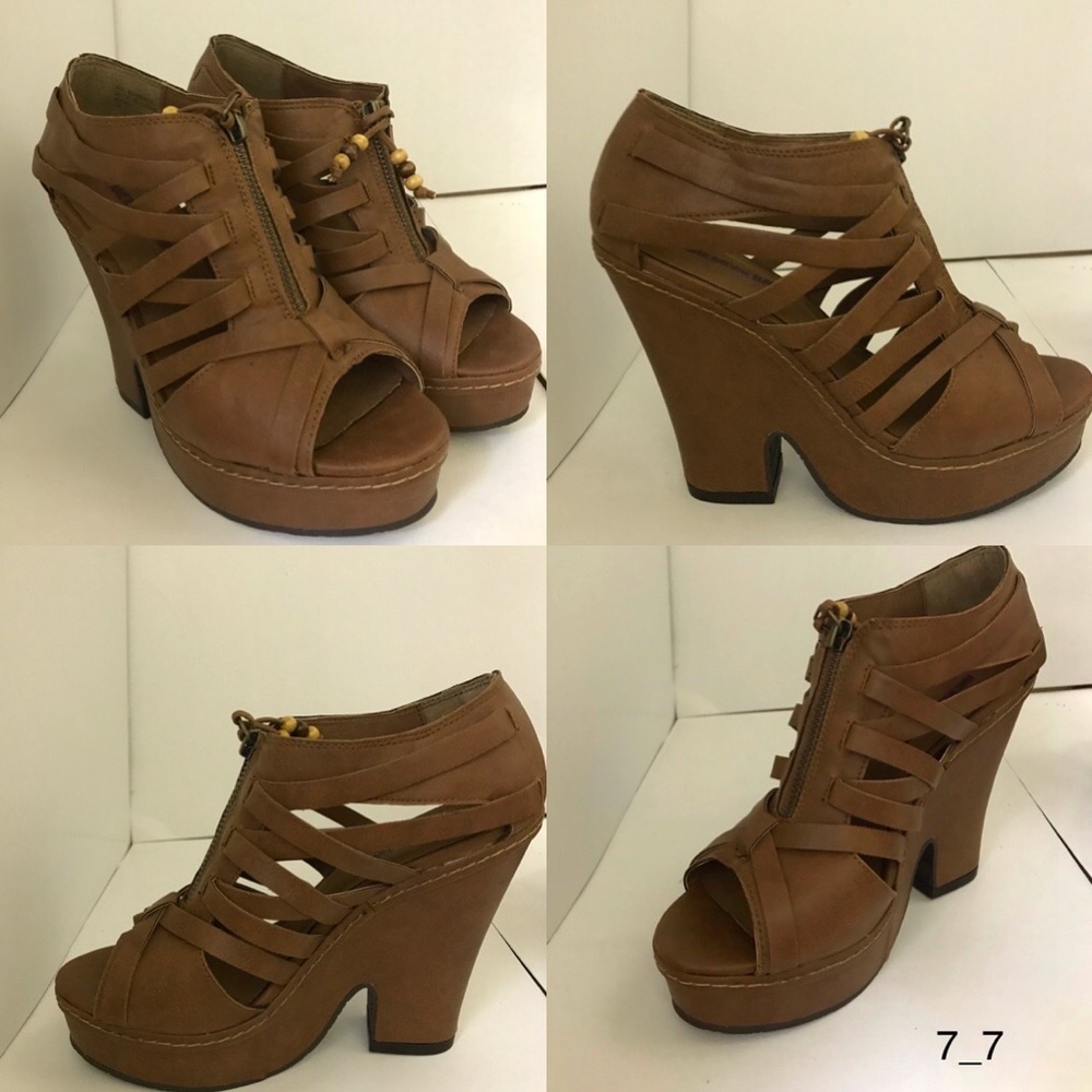 American Rag chunky heels